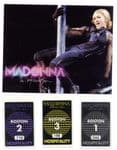 CONFESSIONS TOUR - BOSTON HOSPITALITY PASS SET & PHOTO