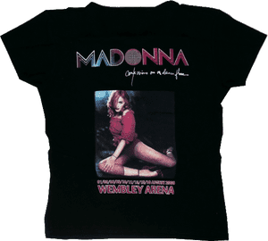 CONFESSIONS TOUR - WEMBLEY LADIES T-SHIRT