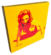 CONFESSIONS - YELLOW (12" x 12") BOX PRINT ARTWORK CANVAS
