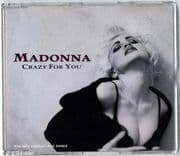 CRAZY FOR YOU (91) - UK PICTURE CD SINGLE W0008CD (1)
