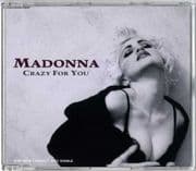 CRAZY FOR YOU (91) - UK PICTURE CD SINGLE (W0008CD)