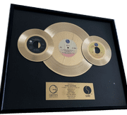 CRAZY FOR YOU / INTO THE GROOVE / LIKE A VIRGIN - USA IN-HOUSE SINGLES SALES AWARD