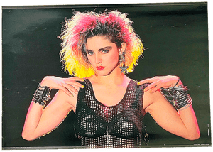 CRAZY FOR YOU / VISIONQUEST - UK 1985 ANABAS POSTER (AA181)