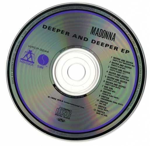 洋楽 Madonna Deeper and Deeper 8cmCD Madonna – Deeper And Deeper EP – CD (EP), [r4532032] | Discogs