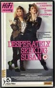 DESPERATELY SEEKING SUSAN - UK RANK 1ST ISSUE VHS BIG BOX RENTAL VIDEO