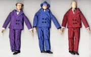 DICK TRACY 10" FIGURE / DOLLS (x3) - PRUNE FACE, ITCHY & FLATHEAD