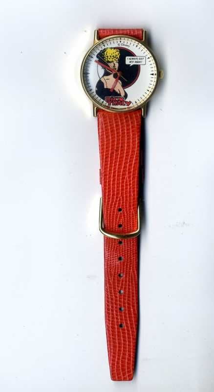 DICK TRACY - BREATHLESS MAHONEY TIMEX DISNEY WATCH display picture 2