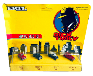 DICK TRACY - DISNEY MICRO SIZE CAR SET
