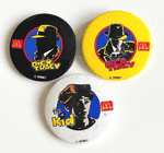 DICK TRACY - MCDONALDS OFFICIAL DISNEY BADGE SET (x3)