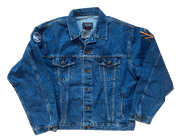 DROWNED WORLD TOUR - 2001 CREW ROCK-IT CARGO DENIM JACKET