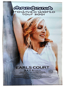 DROWNED WORLD TOUR - EARLS COURT LONDON PROMO POSTER
