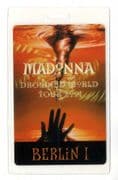 DROWNED WORLD TOUR - LAMINATE BACKSTAGE PASS (BERLIN 1)