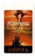 DROWNED WORLD TOUR - LAMINATE BACKSTAGE PASS (LONDON 6)
