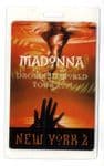 DROWNED WORLD TOUR - LAMINATE BACKSTAGE PASS (NEW YORK 2)