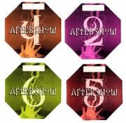 DROWNED WORLD TOUR - SET of 4 AFTER SHOW PASSES