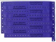 DROWNED WORLD TOUR - SHEET of 9 VIP WRISTBANDS