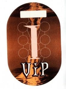 DROWNED WORLD TOUR - UNUSED OFFICIAL VIP PASS #1
