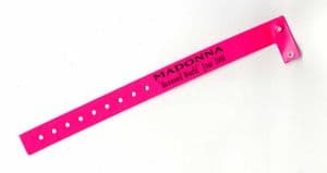 DROWNED WORLD TOUR - UNUSED VIP PINK WRISTBAND