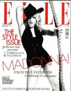 ELLE - COLLECTOR EDITION UK MAGAZINE (MAY 2008) POCKET SIZE