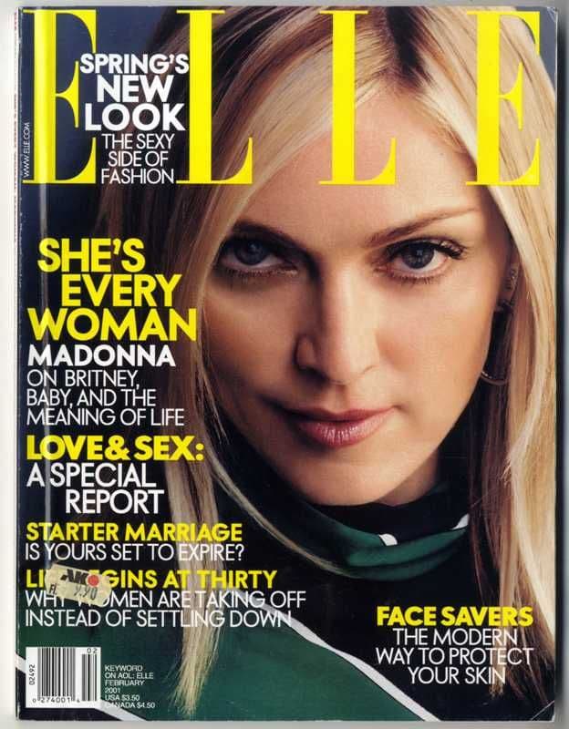 ELLE - USA MAGAZINE FEBRUARY 2001