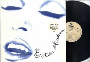 EROTICA - 1992 UK / EUROPE VINYL LP (Dirty Version)