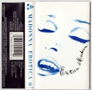 EROTICA - CANADA CASSETTE ALBUM (24 51544)