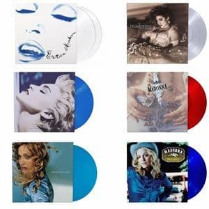 EROTICA, PRAYER, ROL, TRUE BLUE, MUSIC, VIRGIN - 6x LIMITED EDITION 2026 COLOUR VINYL SET