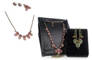 EVITA COSTUME JEWELLERY (SET OF 3) - FILM USED WITH PROVENANCE