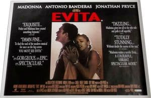 EVITA - UK OFFICIAL CINEMA QUAD POSTER
