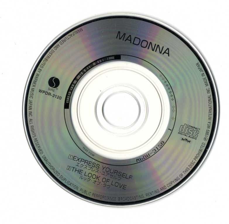 マドンナ　Express Yourself　オーストラリア製 カセットテープ Madonna - Express Yourself - Amazon.com Music