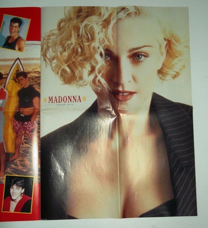 EXPRESS YOURSELF POSTER - SMASH HITS POP POSTER SET 1989