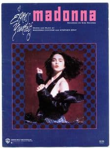 EXPRESS YOURSELF - USA 1989 SHEET MUSIC
