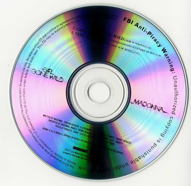 マドンナ/Girl Gone Wild (Remixes)/輸入盤シングル/CD Girl Gone Wild Remixes – Out Now! - MadonnaTribe Decade
