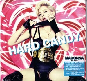 HARD CANDY - 3X CANDY COLOUR VINYL LP + CD SET (SEALED)