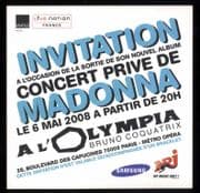 HARD CANDY - FRANCE PROMO TOUR INVITATION