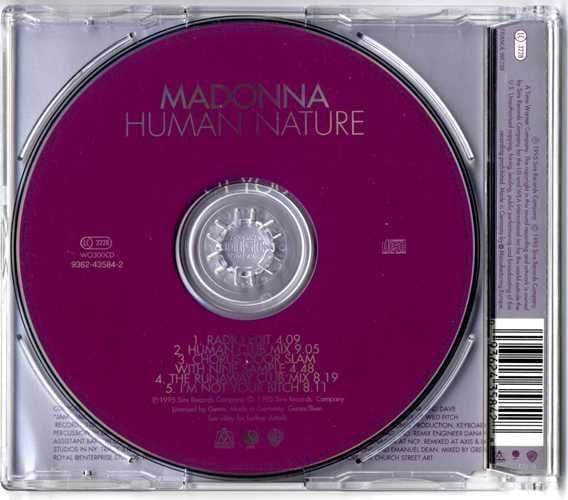 HUMAN NATURE - UK / EU CD SINGLE W0300CD