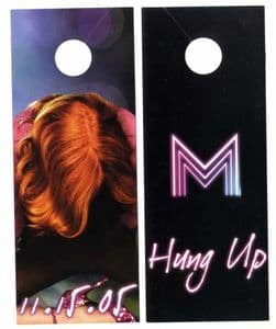 HUNG UP / CONFESSIONS - USA PROMO DOOR HANGER SIGN