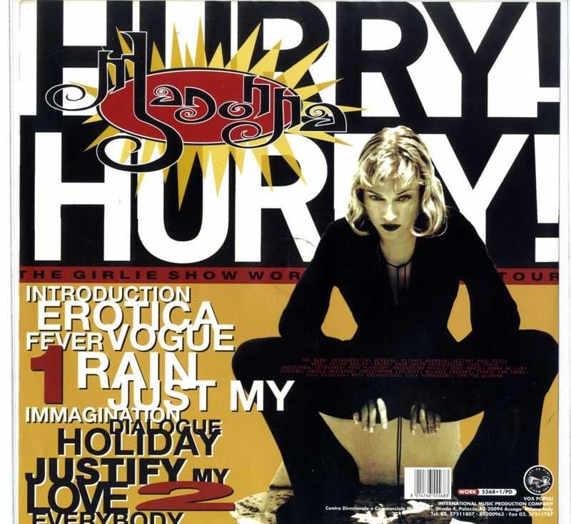 MADONNA　Hurry! Hurry!　ピクチャーディスク仕様 レコードLP HURRY HURRY GIRLIE SHOW LIVE - LP PICTURE DISC