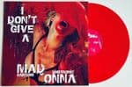 I DON'T GIVE A ....  / THE BEAT GOES ON  (REMIX) -  RED 12" VINYL