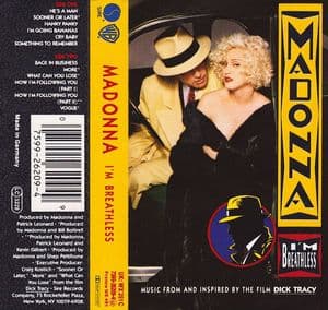 I'M BREATHLESS - CASSETTE ALBUM