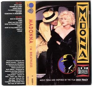 I'M BREATHLESS - CHINA WHITE CASSETTE ALBUM