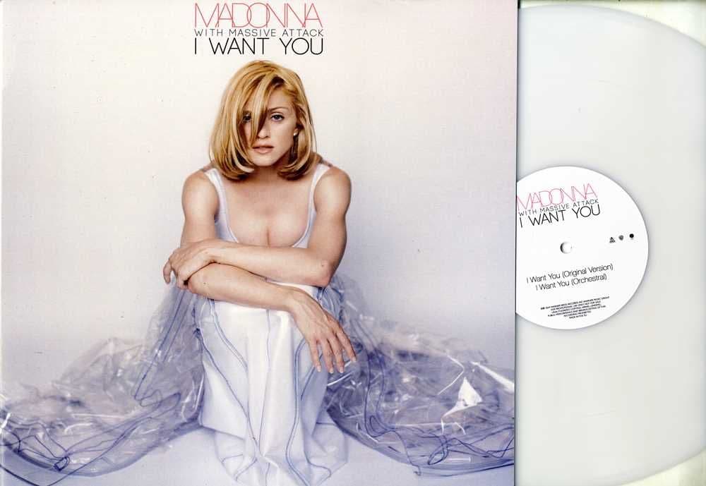 マッシヴアタック マドンナ I Want You 12inch レコード Massive Attack Featuring Madonna – I Want You – Vinyl (12