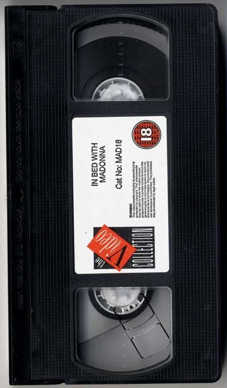 IN BED WITH MADONNA - OFFICIAL UK VHS VIDEO