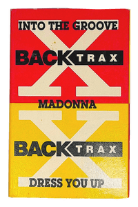 INTO THE GROOVE / DRESS YOU UP - USA BACKTRAX CASSETTE (1)