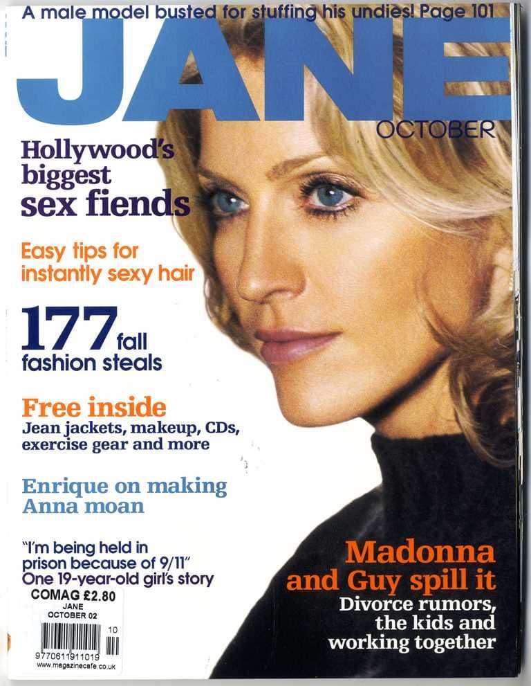 JANE - USA MAGAZINE OCTOBER 2002