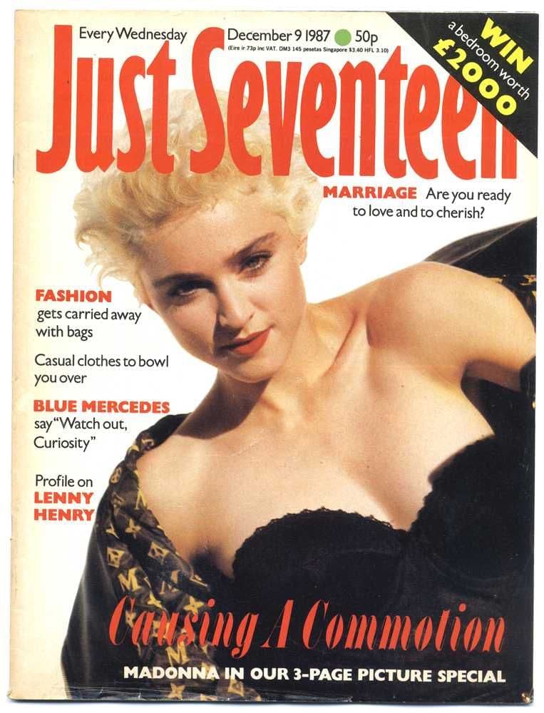 JUST SEVENTEEN - UK MAGAZINE DECEMBER 1987