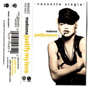 JUSTIFY MY LOVE - UK CASSETTE W9000C (1)