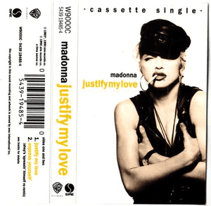 JUSTIFY MY LOVE - UK CASSETTE W9000C (1)