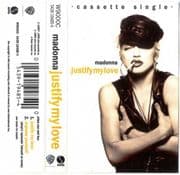 JUSTIFY MY LOVE - UK CASSETTE (W9000C)