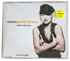 JUSTIFY MY LOVE - UK / EU CD SINGLE (W9000CD) (SEALED)